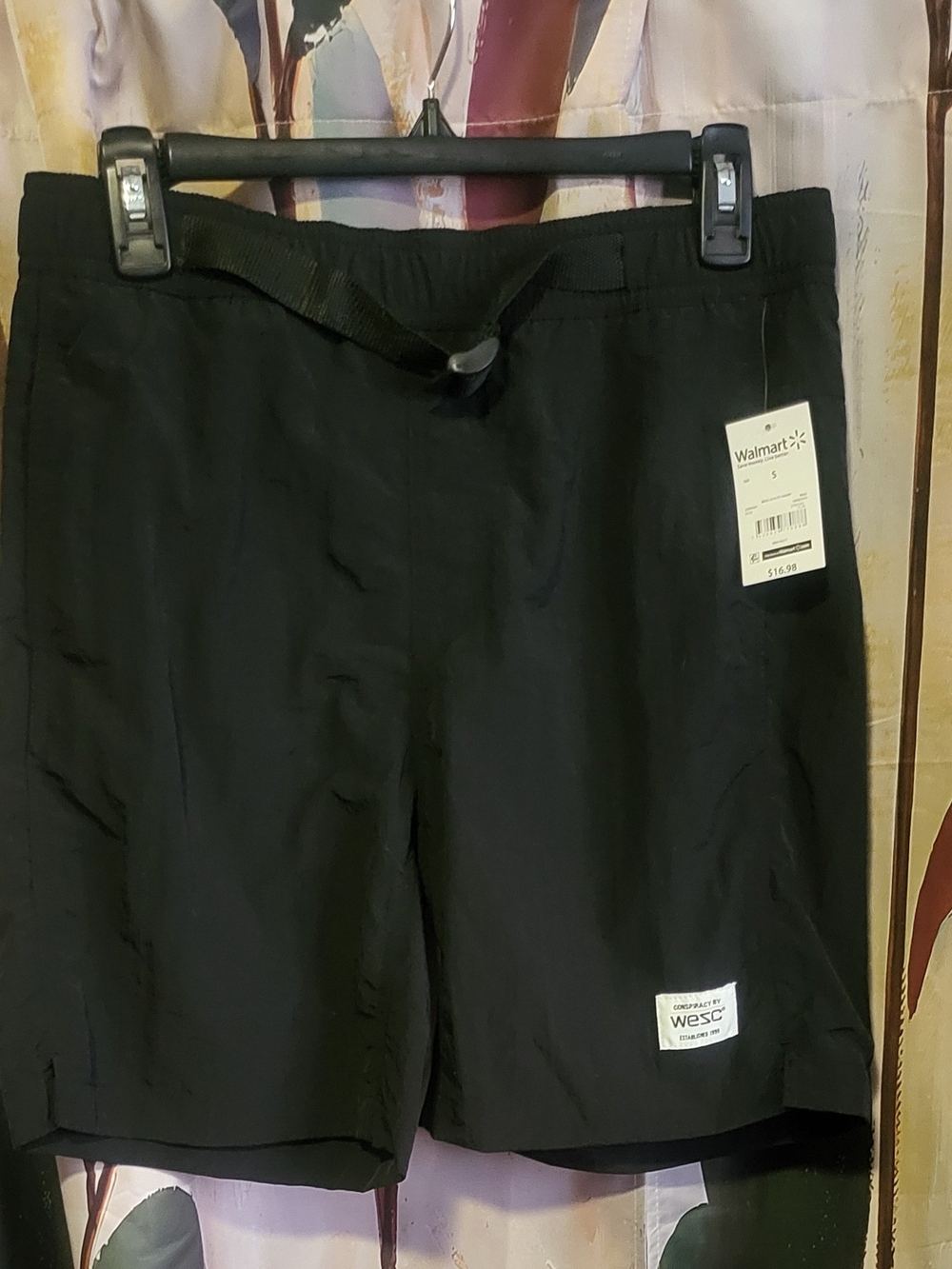 WESC Black Casual Shorts
